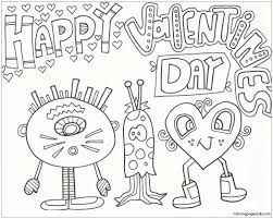 Happy Valentines Day Coloring Page Valentine Coloring Pages Valentines Day Coloring Page Printable Valentines Coloring Pages