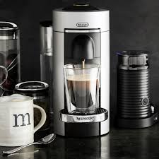 Pack of 10 coffee capsules. Nespresso Vertuoplus Deluxe Coffee Maker Espresso Machine Williams Sonoma