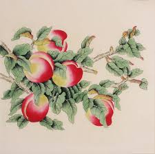 Peach Blossom Cnag005727 Chinese Art Painting Chinese Drawings Peach Blossoms