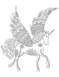 Mandalas Para Colorear De Unicornios