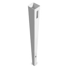 Pro Series 5 In X 5 In X 8 1 2 Ft Patio White Vinyl Anaheim Routed Fence End Post White Vinyl Fence Vinyl Fence Panels White Vinyl