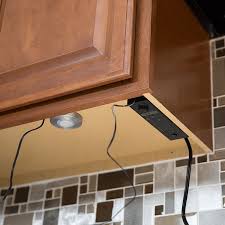 how to install under cabinet lighting