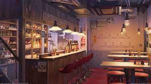 Pin By Cutie On Anime Giải Tri Old Bar Anime Backgrounds Wallpapers Anime Background