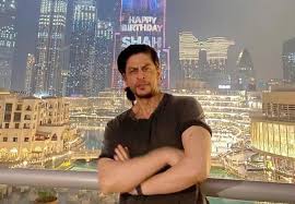 The burj khalifa is twice the height of new york's empire state building and three times as tall as the eiffel tower in paris. Watch Dubai S Burj Khalifa Celebrates Shah Rukh Khan S Birthday Arab News