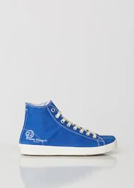 Rrp €920 maison margiela leather tabi boots eu 41 uk 7 us 8 coated made in italytop rated seller. High Top Tabi Sneakers By Maison Margiela La Garconne