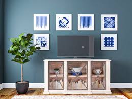 What to do with a corner tv stand? Tv Wall Decor 10 Ways To Decorate The Wall Behind Your Tv Modsy Blog