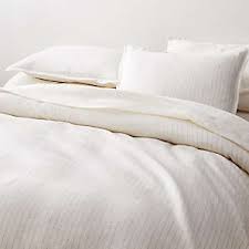 Both standard shams and euro shams can be purchased as part of a luxury bedding set, or they standard size pillow shams are typically less expensive than euro size pillow shams, but this is not. Christmas Sheets Bedding Duvets More Crate And Barrel