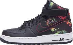 Nike air force 1 mid light bone black unisex sneaker 315123 047. Nike Air Force 1 07 High Lv8 Sneakers In Black Runrepeat