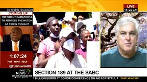 The sabc is in such a pickle that they have begun a process of retrenchment to save costs. O8v5toji6hexrm