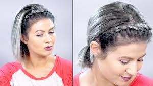 10 super easy faux braided short hairstyles: 10 Best Braids For Short Hair In 2020 How To Braid Short Hair