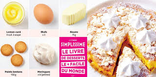 Simplissime Toutes Nos Recettes Vites Faites Et Faciles Tarte Au Citron Tarte Au Citron Meringuee Recette