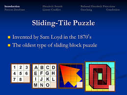 Puzzle 2 2 solv space exhaust suffice bfs est special heuristic dij a* a*st humans also. Heuristics For Sliding Tile Puzzles Ppt Video Online Download