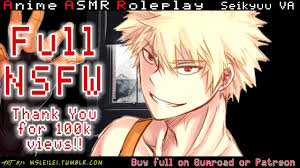 Bakugou F*cks you - Full NSFW ASMR 18+ - Pornhub.com