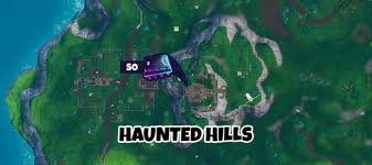 The fortnite chapter 2 season 3 map has a secret location. Fortbyte 50 Location Accessible At Night Time Inside Mountain Top Castle Ruins Pro Game Guides