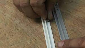 Curtain Track Horizontal Mount Vinyl Youtube