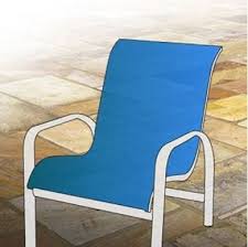 One Piece Chair Sling Outdoor Lawn Chairs Outdoor Chairs Patio Chairs