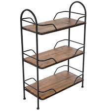 Black Metal Three Tiered Shelf Hobby Lobby 1867514 Black Metal Shelf Metal Shelves Matching Furniture