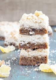 Chewy Ginger Bars Chef Lindsey Farr Recipe Nutella Chocolate Chip Cookies Ginger Desserts Baking Sweet