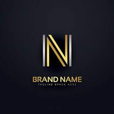 Download Gratis Creatieve Letter N Ontwerp Sjabloon Luxury Logo N Logo Design Initials Logo Design