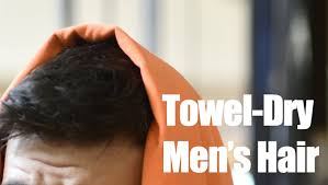 Men's long hairstyle maintenance tips and tricks. How To Towel Dry Hair For Men A 3 Minute Guide