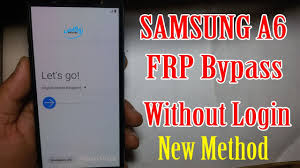 · connect your phone to a working wifi connection. Samsung A6 Google Account Bypass For Gsm