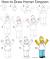 Easy Simpson Family Drawing