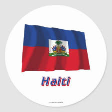 Haiti emoji is a flag sequence combining regional indicator symbol letter h and regional indicator symbol letter t. Haiti Waving Flag With Name Classic Round Sticker Flags With Names Round Stickers Custom Stickers