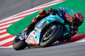 'este tío es un robot. 2020 Motogp Quartararo Back On Top At Catalunya Rossi S Run Ends With Turn 2 Crash The Financial Express