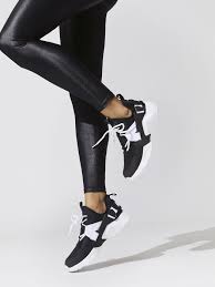 Black And White Huaraches Womens Women S Nike Air Huarache City Low Shoe In Black Black White By Nike From Carbon38 Nike Huarache Women Nike Air Huarache Nike Women
