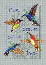 Bird Cross Stitch Pattern Free Four Hummingbirds Counted Cross Stitch Patterns And Charts Cross Stitch Bird Cross Stitch Patterns Butterfly Cross Stitch