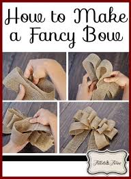 How To Make A Fancy Bow Pictures And Video Tutorial From Tidbits Twine Burlap Crafts Fancy Bows Crafts