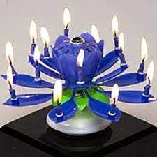 Amazing Musical Lotus Flower Birthday Candle Ships From Usa Trophy Happy Birthday Candles Birthday Candles Colorful Candles