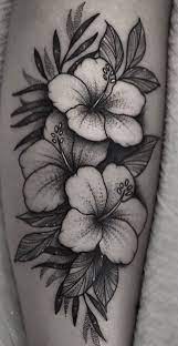 Hibiscus Tattoo Hibiscus Tattoo Flower Thigh Tattoos Flower Tattoo Shoulder