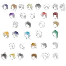 So which character's hair do you wish you could have? Anime Hairstyles For Guys Side View Anime Hair Anime Boy Hair Anime Guy Blue Hair