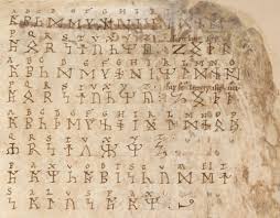 The earliest known text in romanian, which dates from 1521, is a letter from neacşu of … How Many Alphabets Medieval Manuscripts Blog
