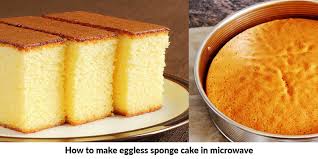 Some of the recipes are eggless, vegan and some with eggs. Eggless Sponge Cake In Microwave How To Make Eggless Sponge Cake In Microwave