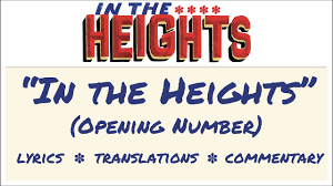 We shall fully involve you in the design process for a better brand design. In The Heights Lyrics Translations Dumb Commentary Youtube