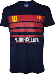 Icon sports youth barcelona training jersey, licensed barcelona soccer shirt for boys. Lionel Messi T Shirt Adults N 10 Barcelona Fc Official Collection Xl Blue Blue Amazon De Sports Outdoors