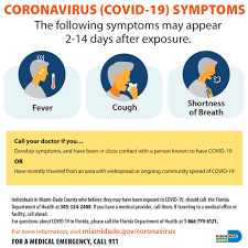 People with mild symptoms who are otherwise healthy should manage their symptoms at home. Miami Dade County Em On Twitter Common Symptoms Of Covid19 Are Fever Cough Shortness Of Breath If You Develop Any Of These Symptoms And Believe You May Have Been Exposed To Covid 19 Call