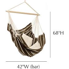 At only 42 wide and 68 long, it lets you get off the ground when space is at a premium. Brazil Hammock Chair Byer Of Maine