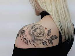 This variation imparts a meaningful message that highlight the richness and darkness in life. Top 51 Best Rose Shoulder Tattoo Ideas 2021 Inspiration Guide