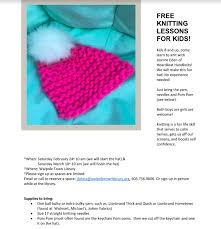 Watch videos of basic knitting skills. Kids Learn To Knit At The Library