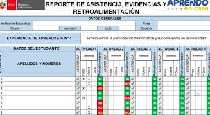 We did not find results for: Registro De Asistencia Evidencias Y Retroalimentacion Docente21