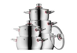 Die auswahl an schönen wmf kollektionen, kochtopfserien ist riesig. Wmf Topf Set Quality One Cromargan Edelstahl Rostfrei 18 10 Set 10 Tlg Online Kaufen Otto