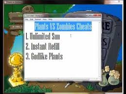 Plants Vs Zombies Cheats Unlimited Sun Instant Refill Godlike Plants Youtube Plants Vs Zombies Plant Games Cheating