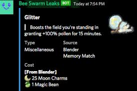 Looking for the latest active roblox bee swarm simulator codes? Bee Swarm Leaks On Twitter Join Our Bee Swarm Simulator Leaks Server We Have Added A New Bot That Can Post Descriptions And Costs Of Tools Accessories And Consumables This Is A