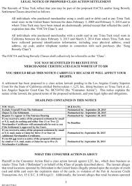 There is no specific mode for sending a legal notice. Legal Notice Of Proposed Class Action Settlement Pdf Free Download