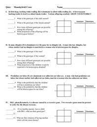 Monohybrid worksheet problems genetics crosses simple practice answer key mendelian between cross answers worksheets incomplete differentiate quiz chapter printables codominance. Monohybrid Quiz Or Homework One Factor Genetics Problems Biology Lessons Life Science High School Science Lessons High School