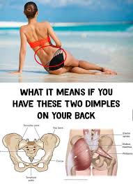 What It Means If You Have These Two Dimples On Your Back Dimples Back Dimples Health And Fitness Articles