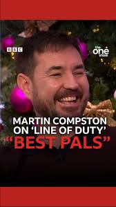 Martin Compston talks reuniting with his #LineofDuty co-stars Adrian Dunbar  and Vicky McClure for a good old sing song 🥹, #TheOneShow #iPlayer